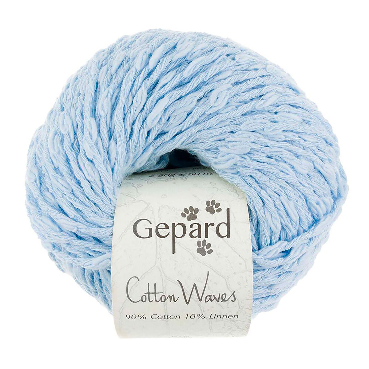 Pelote de Cotton Waves de Gepard Garn coloris 715 Boat Blue