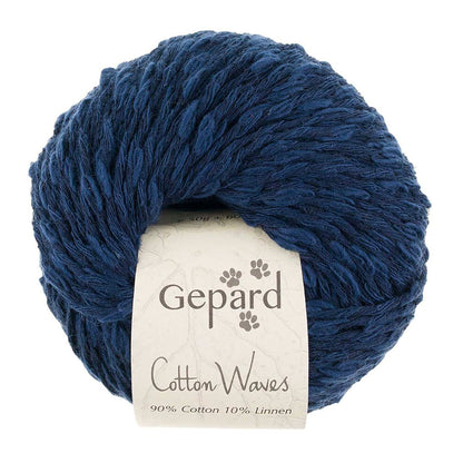 Pelote de Cotton Waves de Gepard Garn coloris 780 Marine