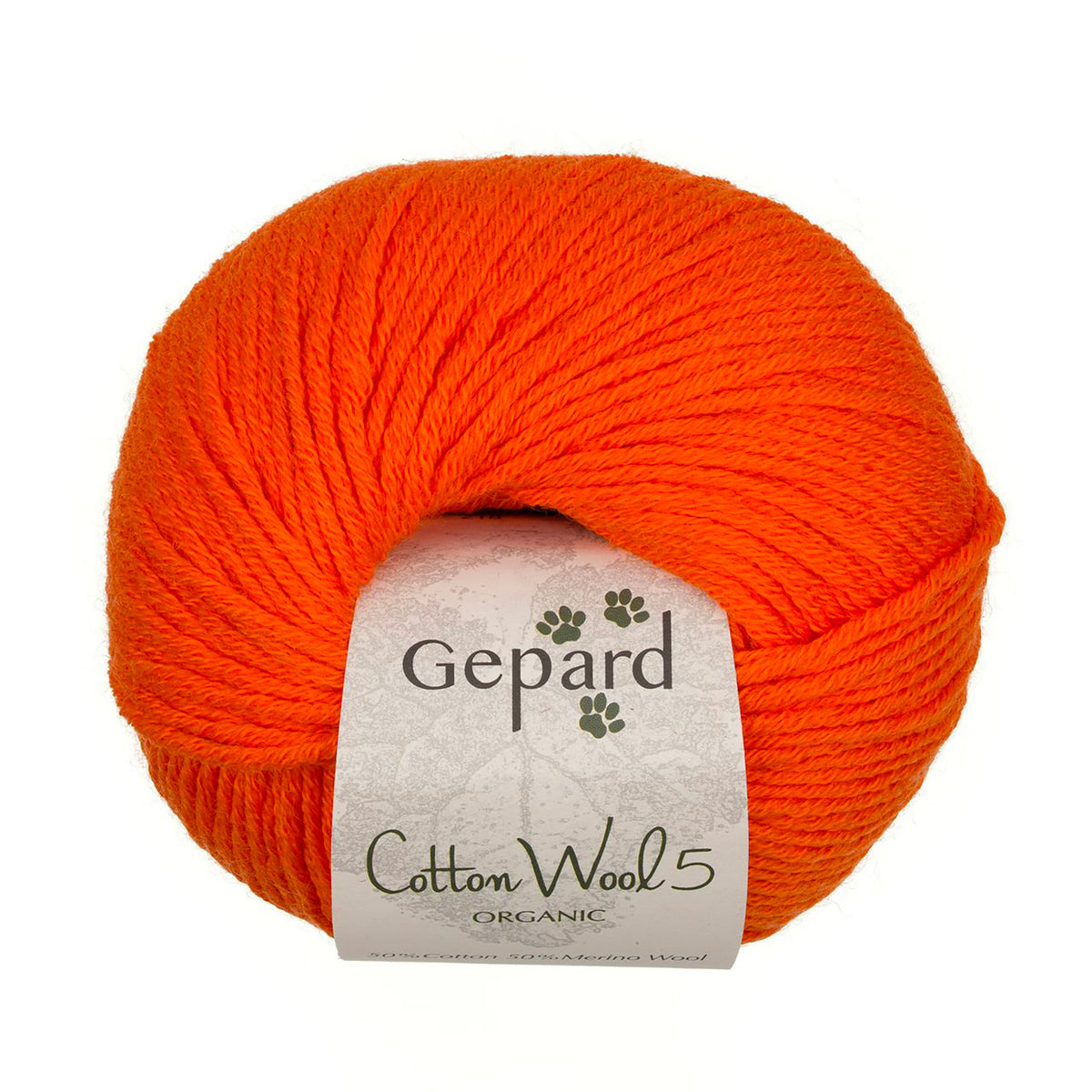 CottonWool 5 Organic de Gepard Garn coloris 218 Sun Kiss