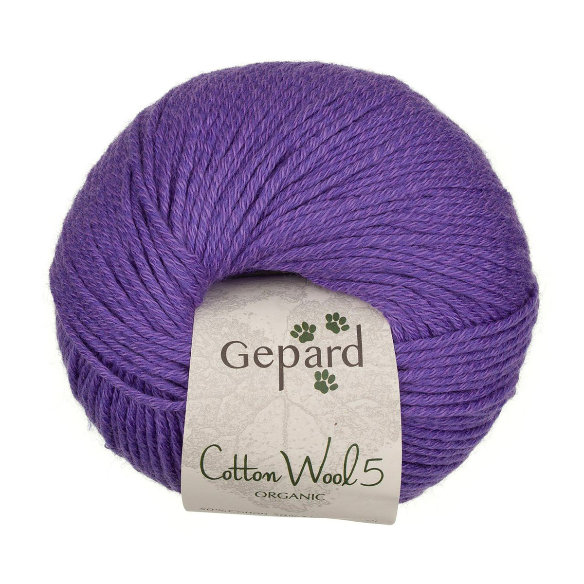 CottonWool 5 Organic de Gepard Garn coloris 620 Majestic Lavender