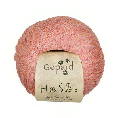 Pelote de Hør Silke de Gepard Garn coloris  204 Cherry Blossom