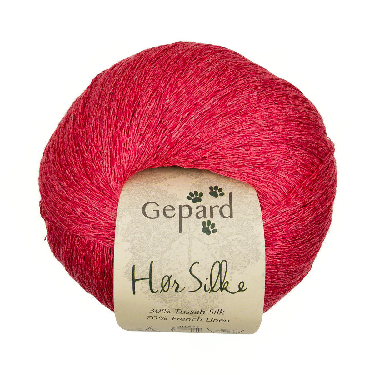 Pelote de Hør Silke de Gepard Garn coloris  332 Raspberry