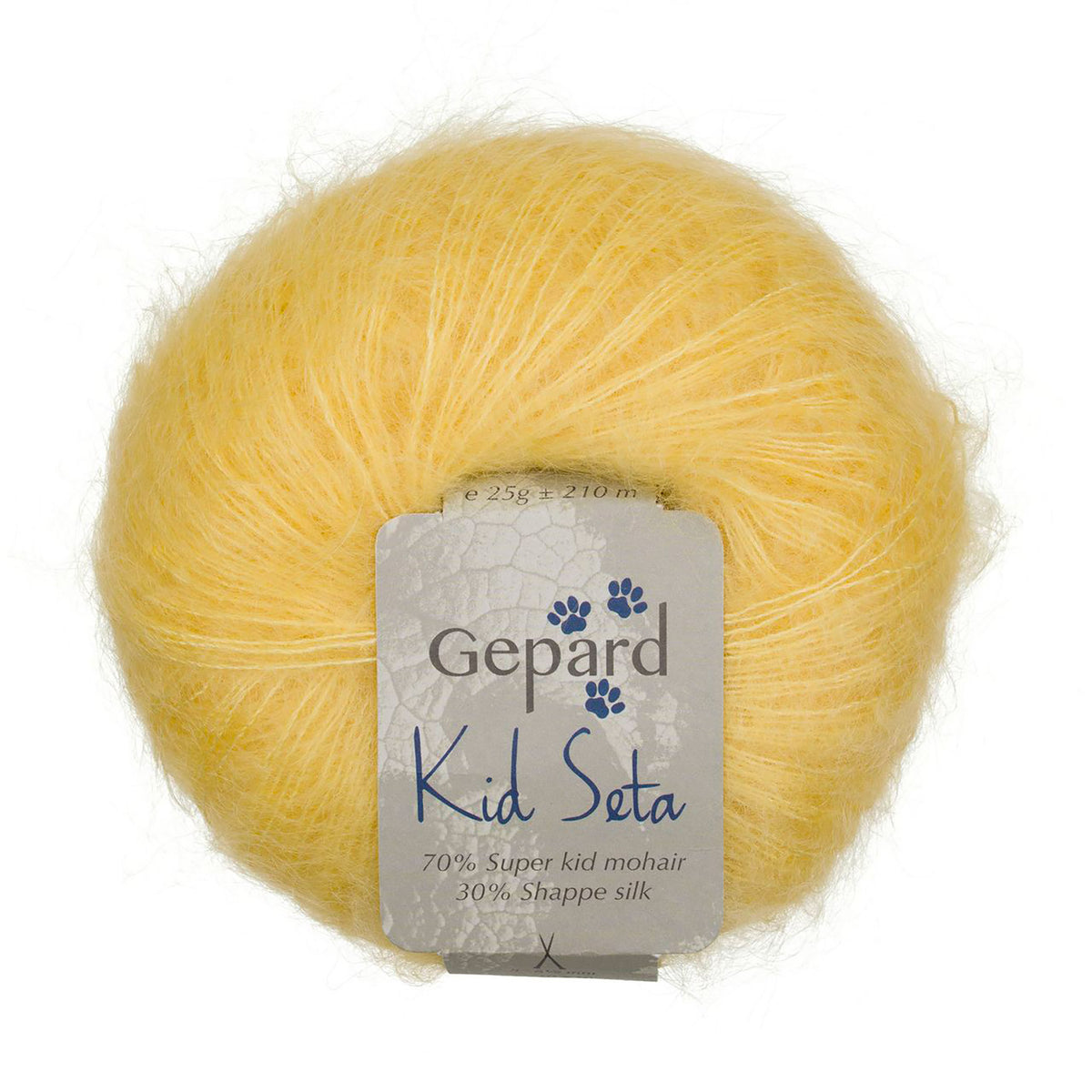Kid Seta de Gepard Garn coloris 116 Yellow