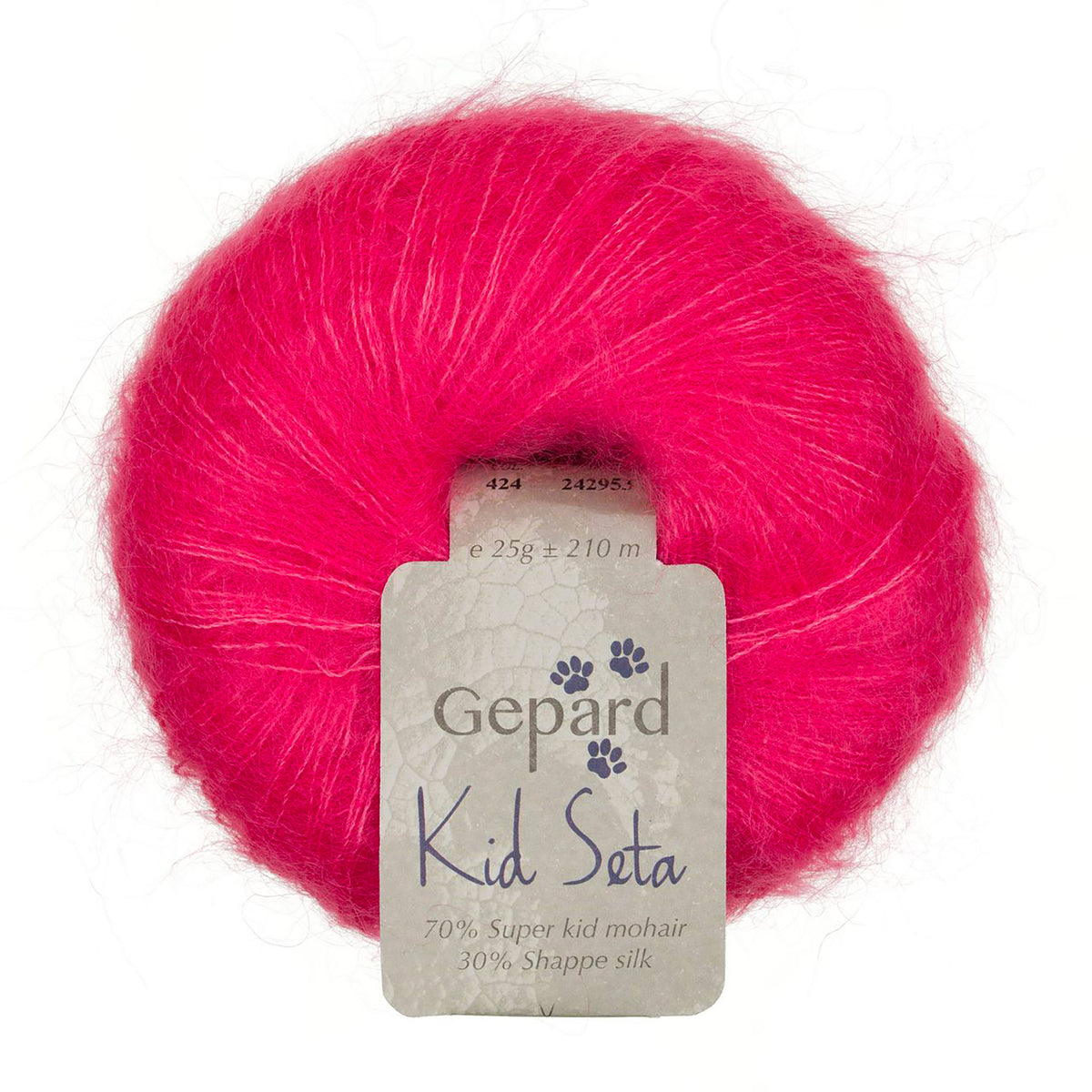 Kid Seta de Gepard Garn coloris 424 Fresh Pink