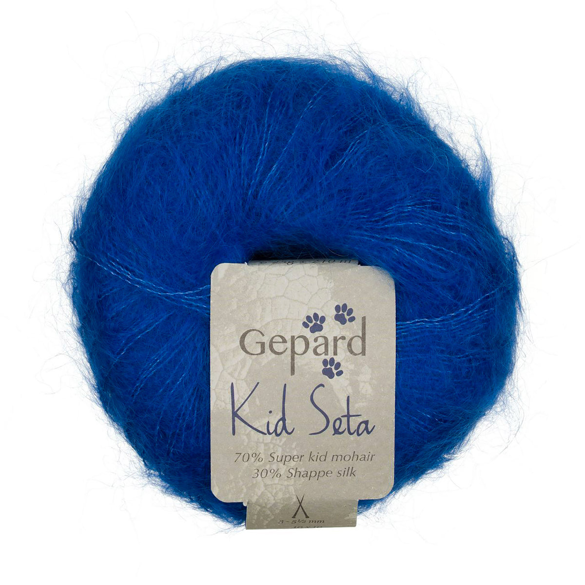 Kid Seta de Gepard Garn coloris 740 Blue