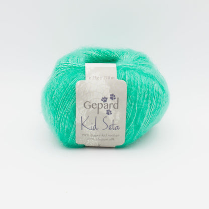 Pelote de Kid Seta de Gepard Garn coloris 742 Mint