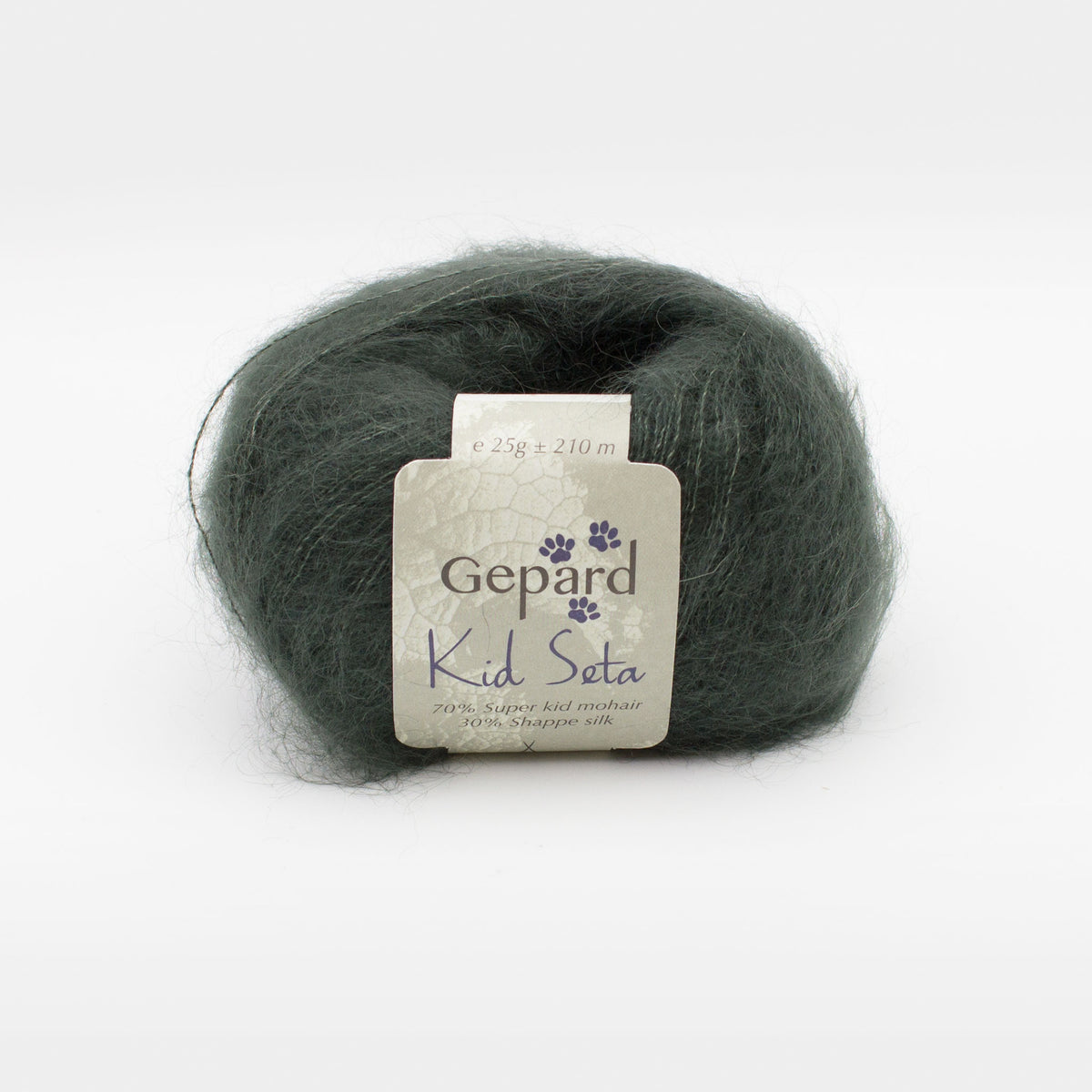 Kid Seta de Gepard Garn coloris 880 Bottle Green