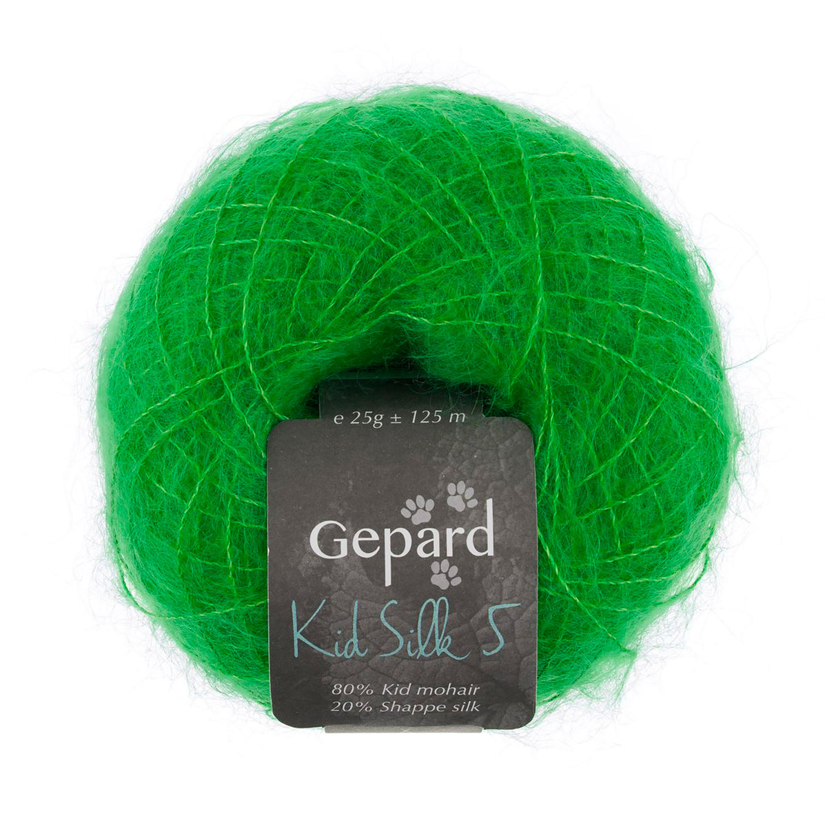 Kid Silk 5 de Gepard Garn coloris 838 That Green