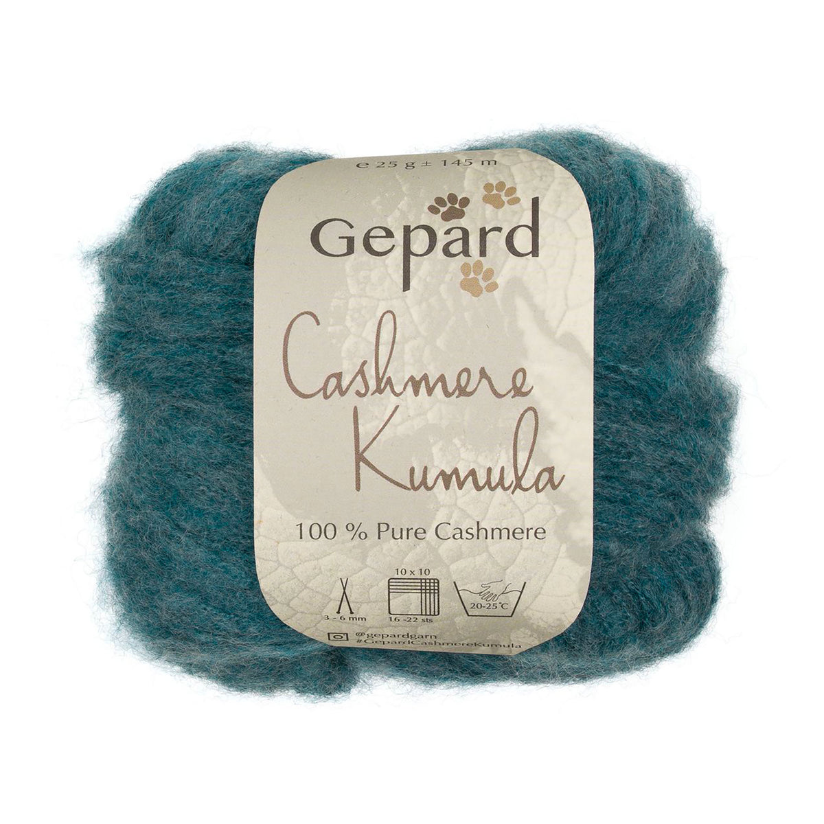 Pelote de Cashmere Kumula de Gepard Garn coloris 854 Slate Blue