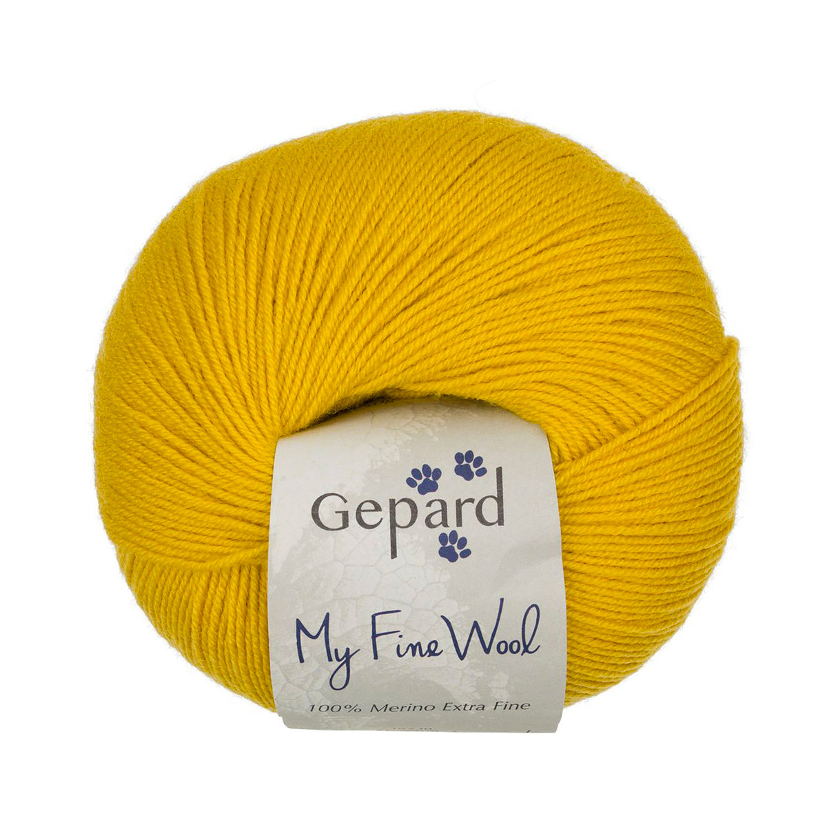 My Fine Wool de Gepard Garn coloris 124 Maize
