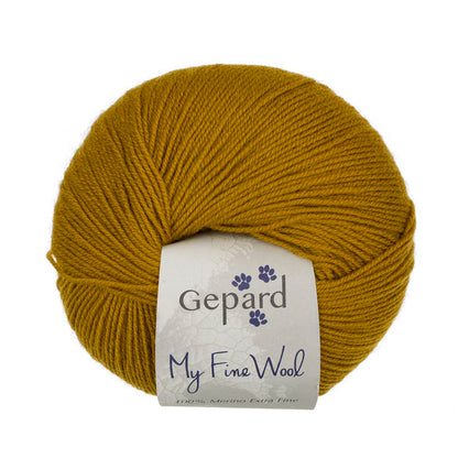 My Fine Wool de Gepard Garn coloris 131 Ochre