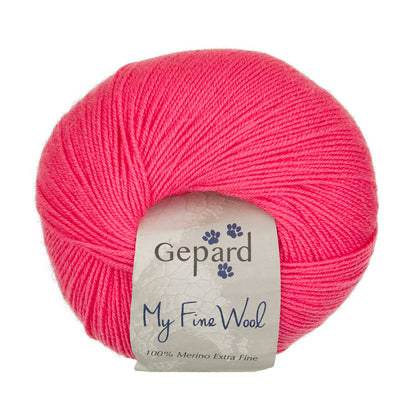My Fine Wool de Gepard Garn coloris 424 Strawberry Sorbet
