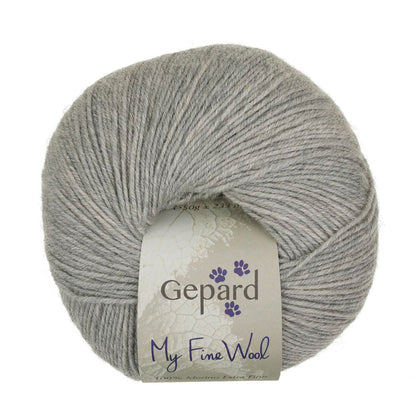 My Fine Wool de Gepard Garn coloris 530 Light Grey