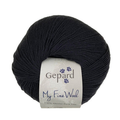 My Fine Wool de Gepard Garn coloris 590 Coal