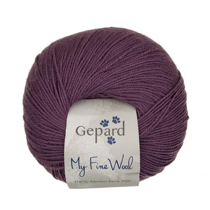 My Fine Wool de Gepard Garn coloris 630 Mauve