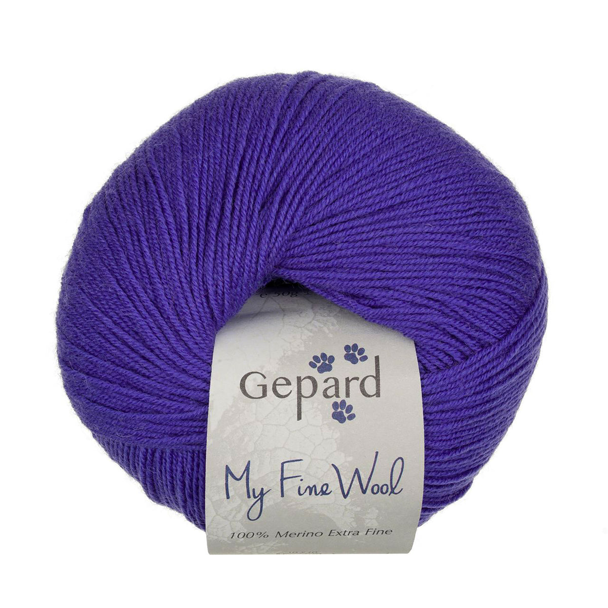 My Fine Wool de Gepard Garn coloris 646 Bright Purple