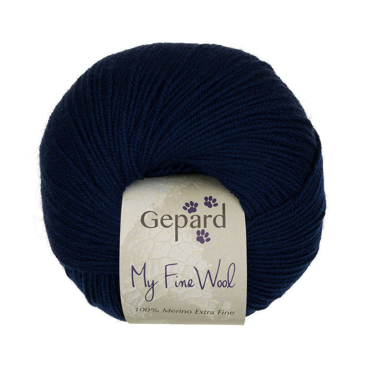 My Fine Wool de Gepard Garn coloris 778 Midnight Blue