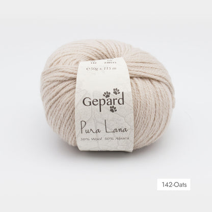 Pelote de Pura Lana de Gepard Garn coloris 142 Oats