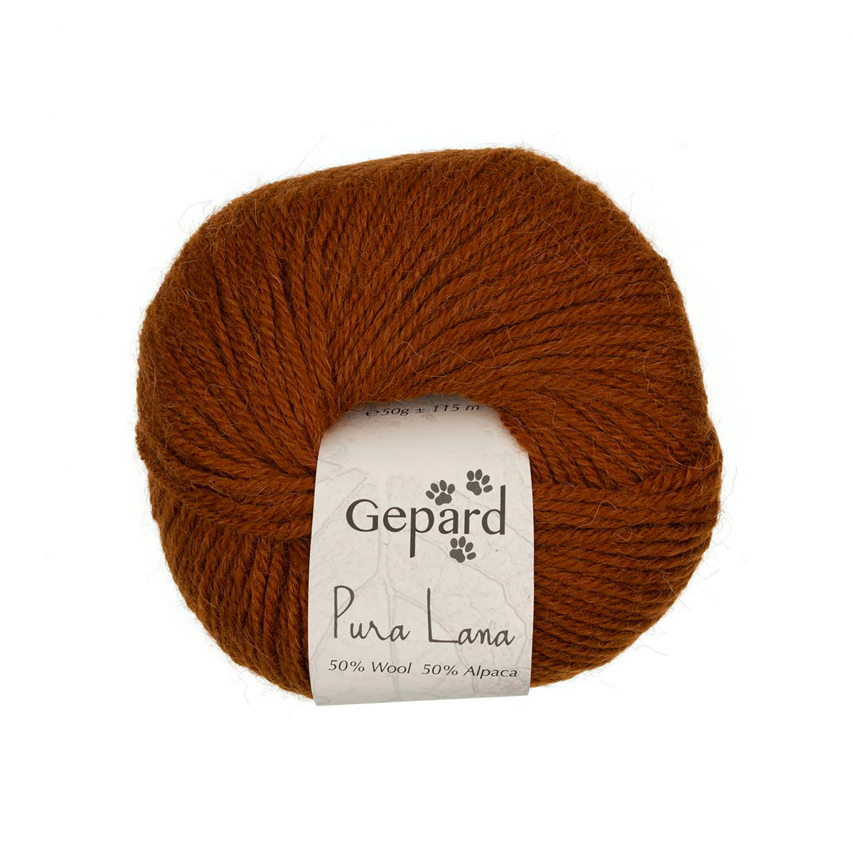 Pura Lana de Gepard Garn coloris 164 Mahogany