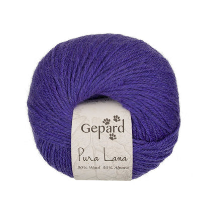 Pura Lana de Gepard Garn coloris 650 Bright Purple
