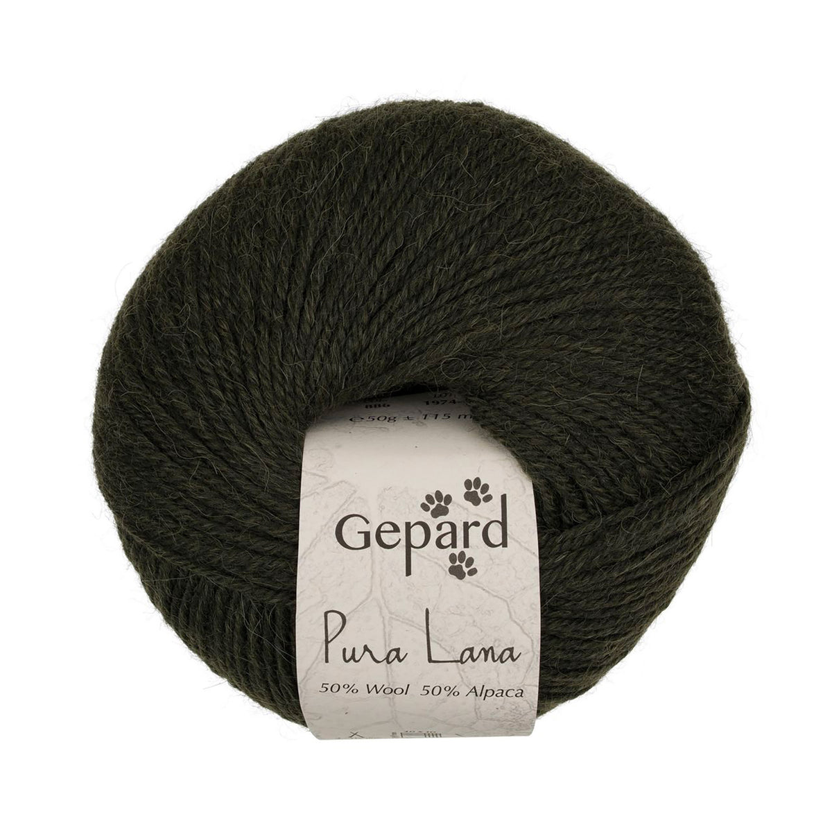 Pura Lana de Gepard Garn coloris 886 Forest Green