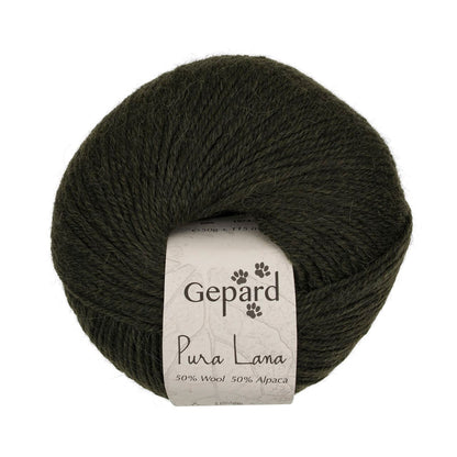 Pura Lana de Gepard Garn coloris 886 Forest Green