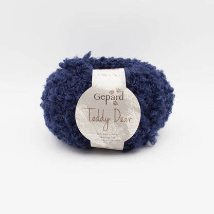 Pelote de Teddy Dear de Gepard Garn coloris 780 Marine Blue