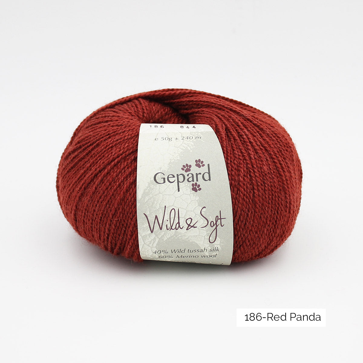 Pelote de Wild & Soft de Gepard Garn coloris 186 Red Panda