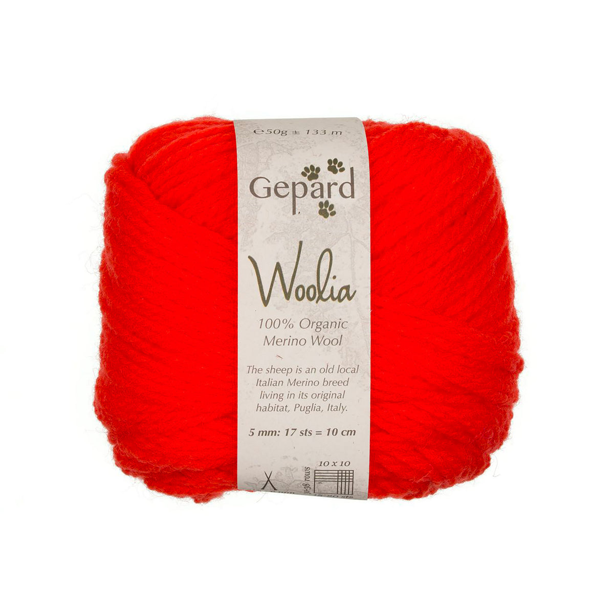 Pelote de Woolia de Gepard Garn coloris 324 Papaya Punch