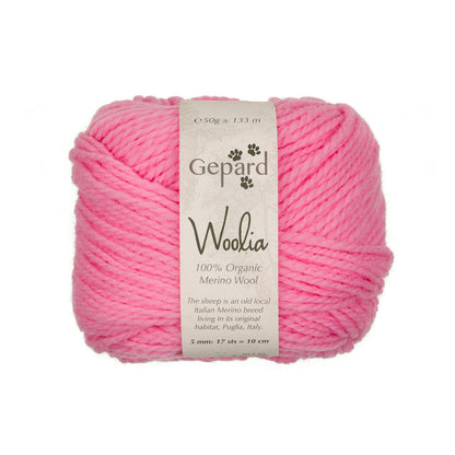 Pelote de Woolia de Gepard Garn coloris 420 Bubblegum