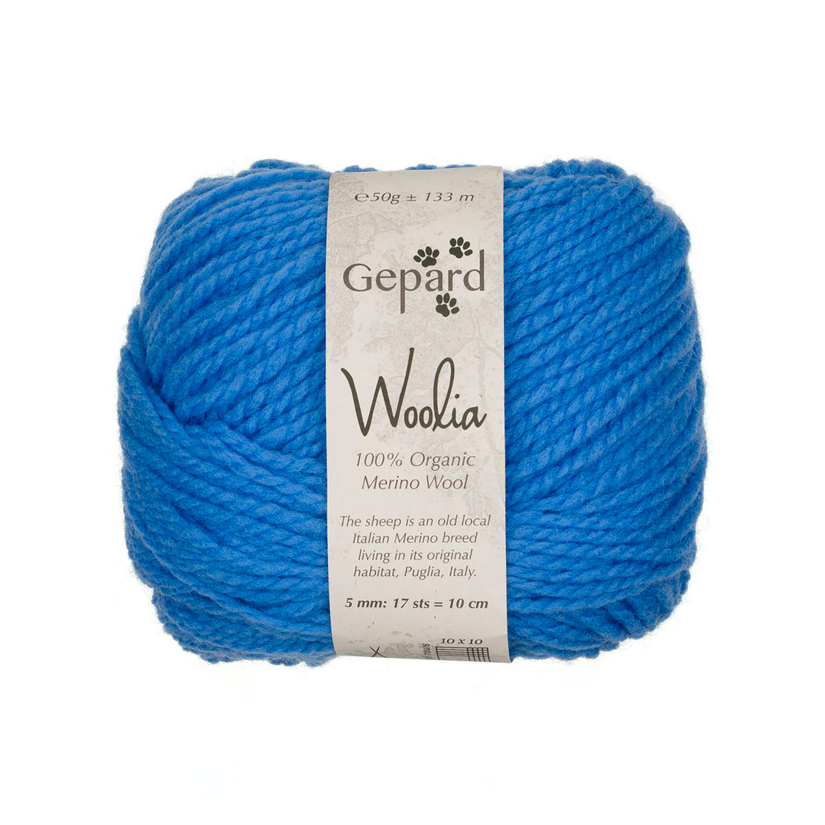 Woolia de Gepard Garn coloris 732 Light Lapis
