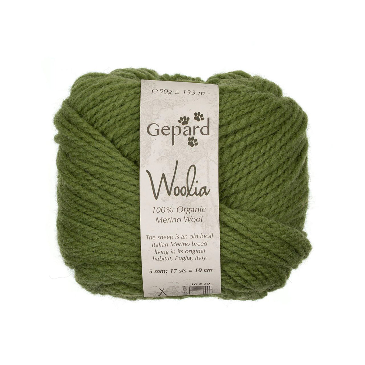 Woolia de Gepard Garn coloris 860 Camo