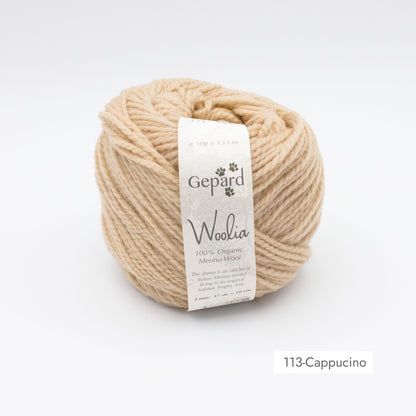 Pelote de Woolia de Gepard Garn coloris 113 Cappucino