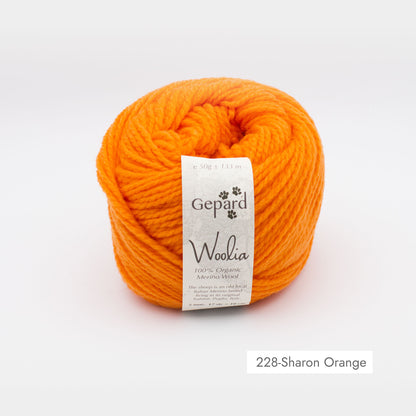 Pelote de Woolia de Gepard Garn coloris 228 Sharon Orange