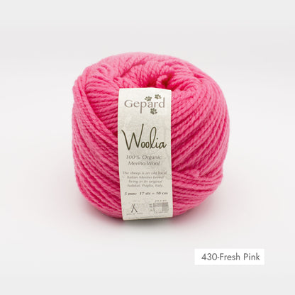 Pelote de Woolia de Gepard Garn coloris 430 Fresh Pink