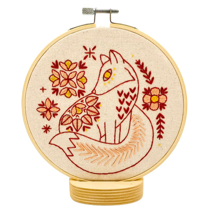 Kit de broderie Hook Line & Tinker, modèle   Renard Folk