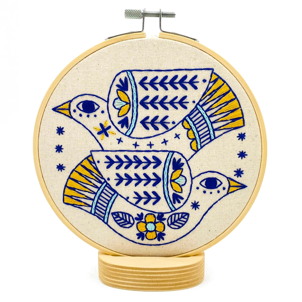 Kit de broderie Hook Line & Tinker, modèle   Colombes