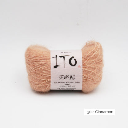 Pelote de Sensai de Ito, coloris 302 Cinnamon
