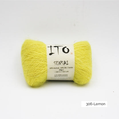 Pelote de Sensai de Ito, coloris 306 Lemon