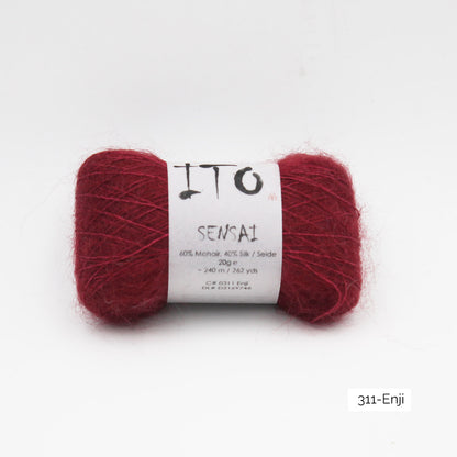 Pelote de Sensai de Ito, coloris 311 Enji