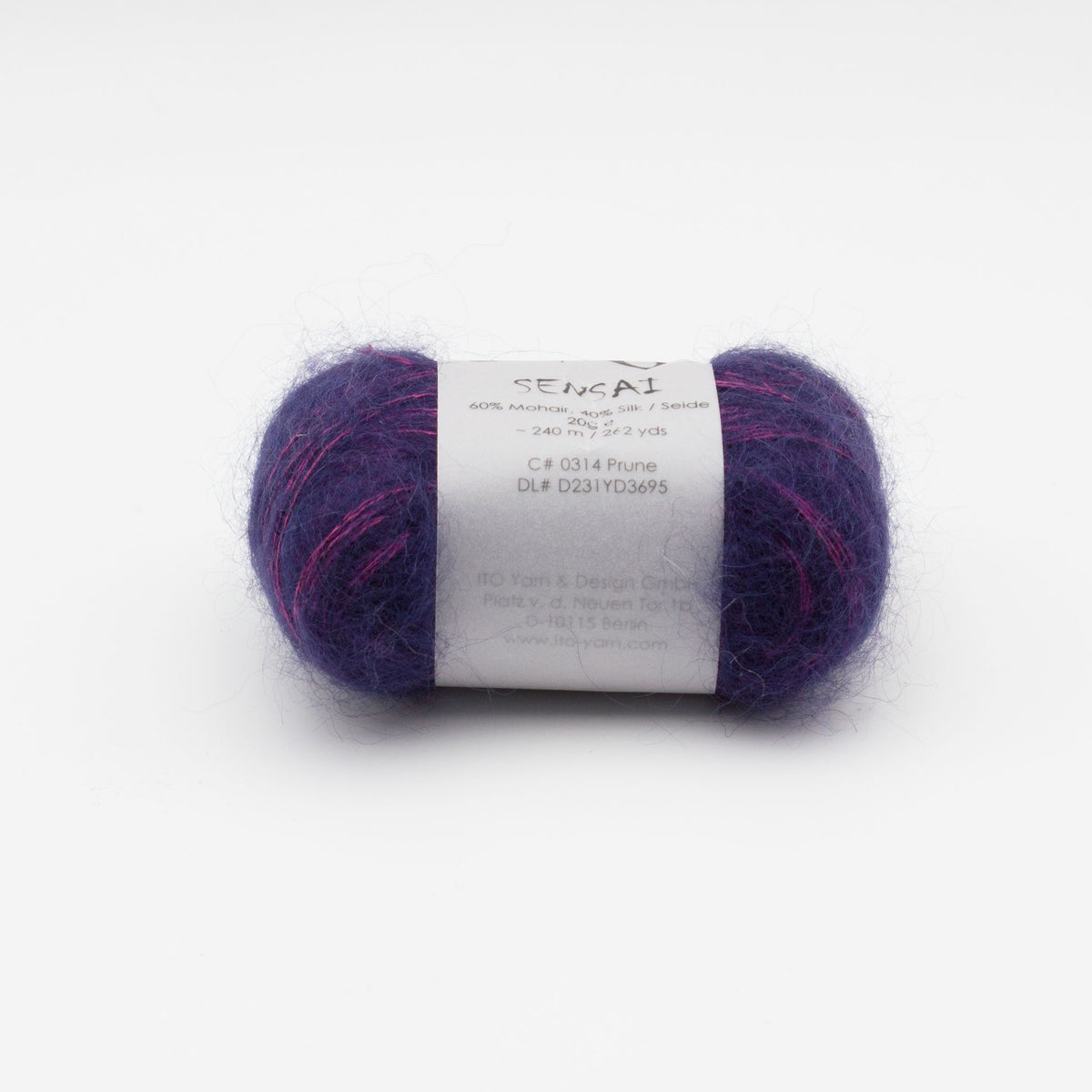 Pelote de Sensai de Ito, coloris 314 Prune