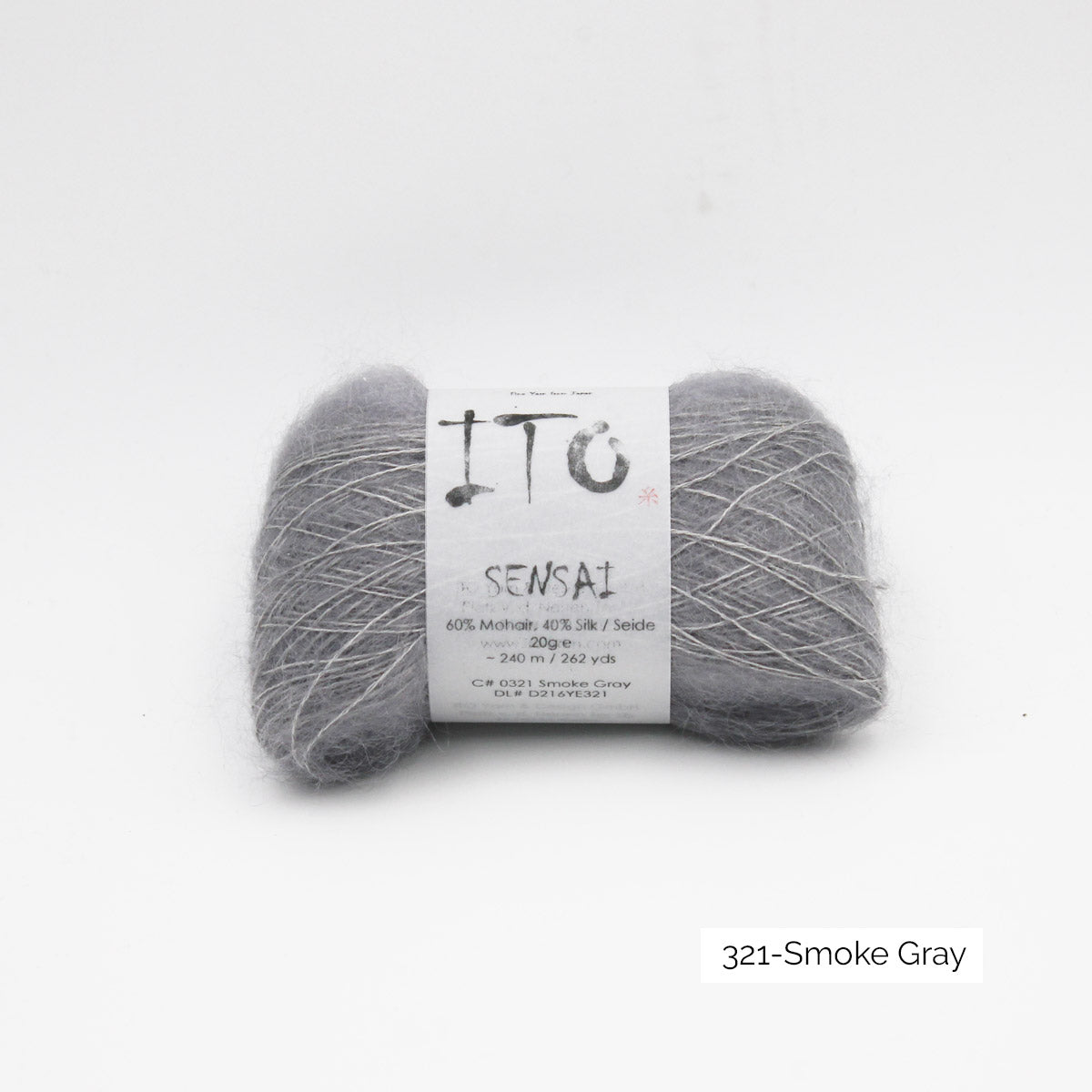 Pelote de Sensai de Ito, coloris 32& Smoke Gray