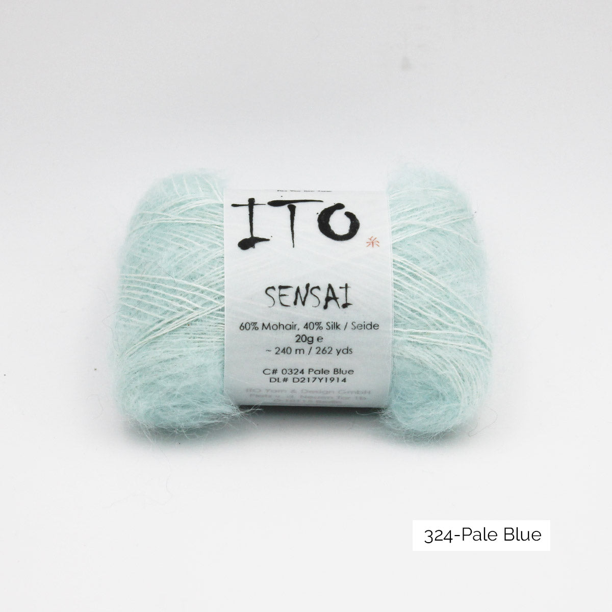 Pelote de Sensai de Ito, coloris 324 Pale Blue