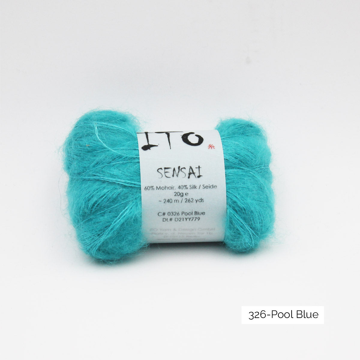 Pelote de Sensai de Ito, coloris 326 Pool Blue