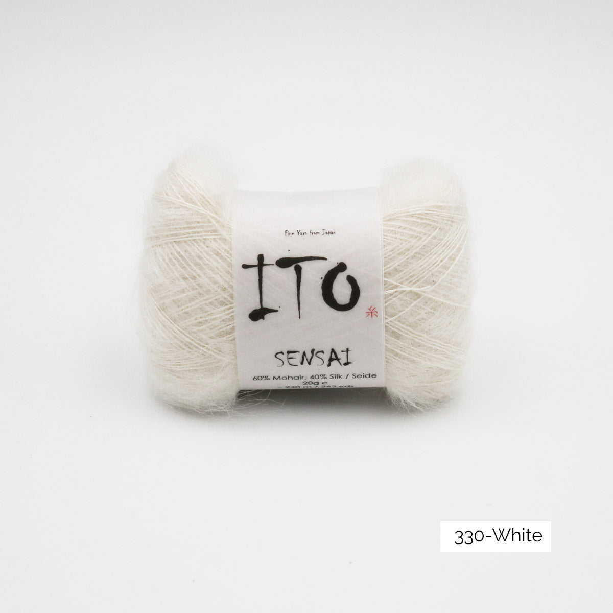 Pelote de Sensai de Ito, coloris 330 White