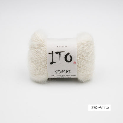 Pelote de Sensai de Ito, coloris 330 White