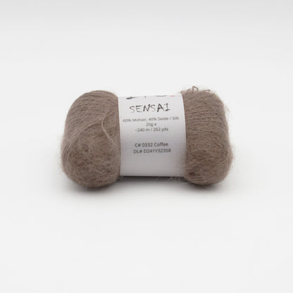 Pelote de Sensai de Ito, coloris 332 Coffee