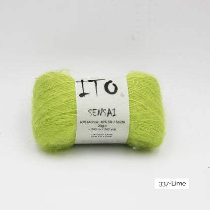 Pelote de Sensai de Ito, coloris 337 Lime