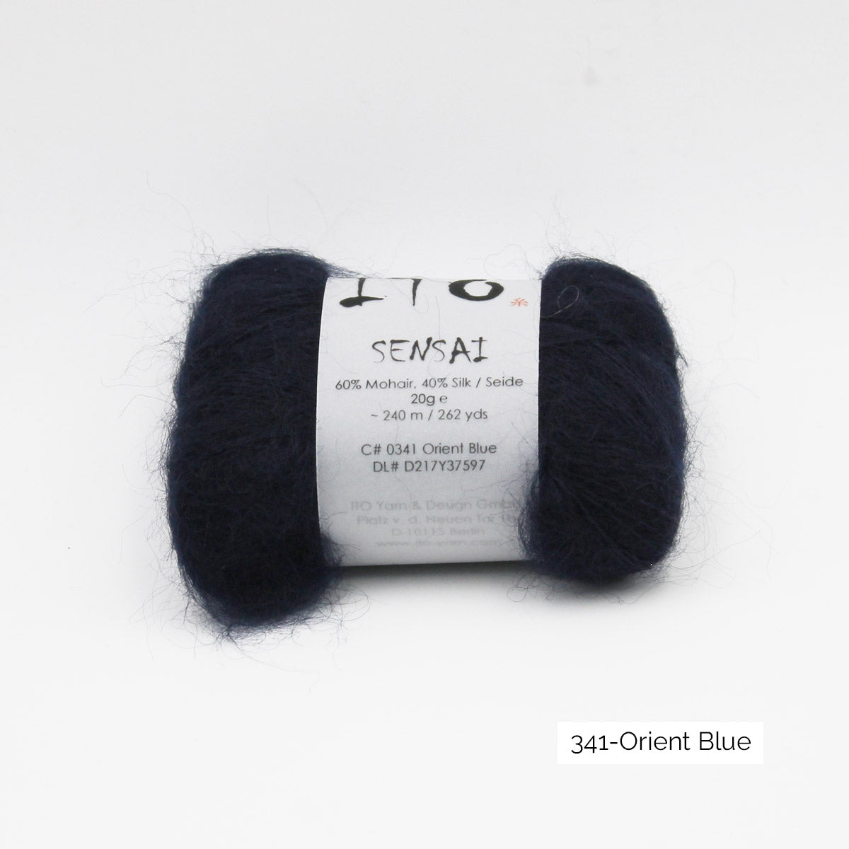 Pelote de Sensai de Ito, coloris 341 Orient Blue