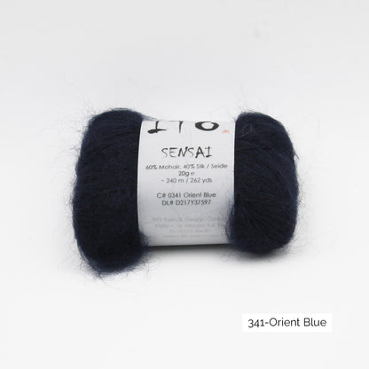 Pelote de Sensai de Ito, coloris 341 Orient Blue